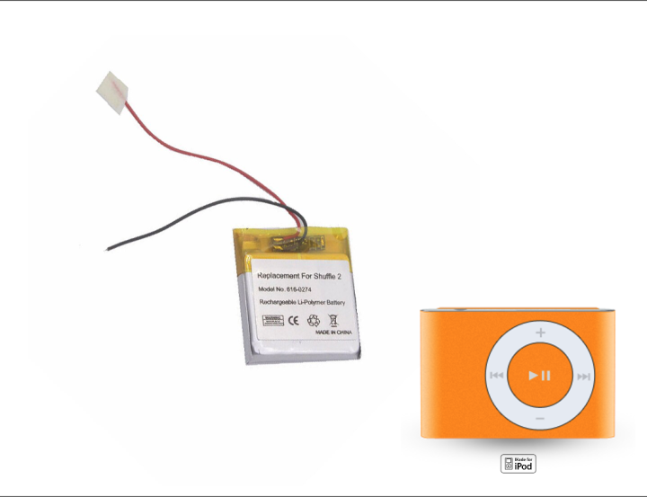 แบตเตอรี่ iPod shuffle 2 | Lazada.co.th