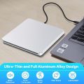 NOLYTH External DVD Drive USB C SuperDrive for, Slot-in CD DVD External Drive for, Portable DVD Burner Player Optical Disc Reader Drives for Laptop PC Computer Windows Desktop. 
