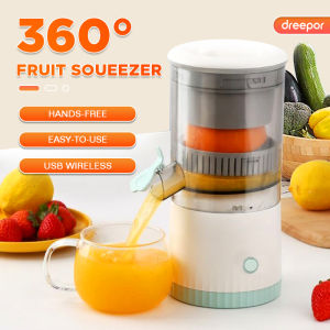 Dreepor Portable Juicer Blender Mini Vegetables Fruit Presser Electric Juice Cup USB Rechargeable Blender Shaker