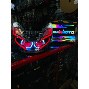 PROJECTOR BILED AES TURBO 3in PCX 160 FULLSET HEADLAMP