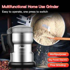 Crusher multifunctional household small crusher grain and medicinal materials stainless steel crusher