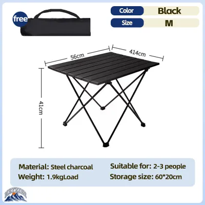 folding tables camping table light barbecue aluminum table portable picnic table