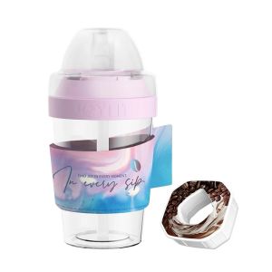 【SG Seller】400ml Coffee Cup JOYFIT  Air Up Water Bottle Scent Flavour Coffee Mug Black/ Red /Pink