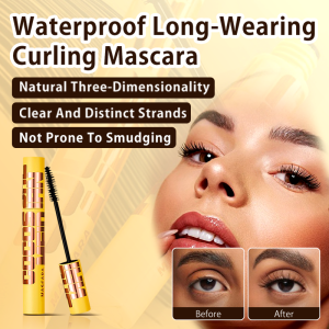 Natural Long Lasting Volume Mascara Waterproof SmudgeFree Quick Drying Lengthening Curling Mascara