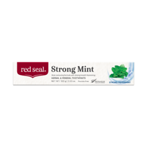 KEM ĐÁNH RĂNG cho người HÚT TH.UỐC / STRONG MINT Red Seal Toothpaste Smokers Natural Thuần chay VEGAN 99.75% TỰ NHIÊN 100g