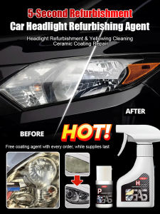 Cleaning care tool kit for car headlight refurbisher Car Headlight Renovation Agent