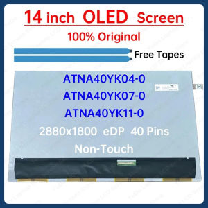 14" Laptop LCD OLED Screen ATNA40YK04 ATNA40YK07 ATNA40YK11 ATNA40YK04-0 ATNA40YK07-0 ATNA40YK11-0 Display Matrix Panel No-Touch
