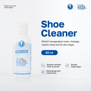 Rnasoap - Shoes Cleaner Sabun Pembersih Sepatu Mengangkat Noda Membandel Kanvas Suede Kulit 500ml