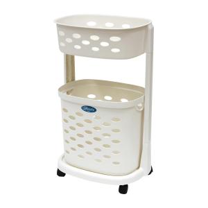 [SG Stock] Algo 2 Tier Multi-Purpose Laundry Basket with Wheels
