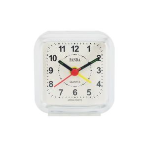 Jam Meja Weker Alarm Bentuk Unik Lucu Analog Clock Murah Free Baterai