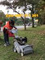 Máy cắt cỏ trục băm mini thương hiệu nhật bản. 