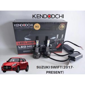 🔥READY STOCK🔥KENDODCHI 2Pcs H3 LED Car Headlight FOR SUZUKI SWIFT(2017-PRESENT) product by Malaysia