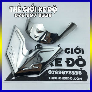Mỏ dè AB 160 125 cc 2023 inox - phụ kiện đồ chơi Air Blade ốp mũi dè mỏ đuôi airblade