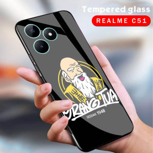 Softcase Glass Kaca Glossy Realme C51 Terbaru 2023 (S03)