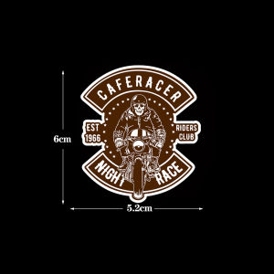 Vintage Cafe Racer Sticker Motorcycle Helmet Stickers Vinyl Motocross Decals
