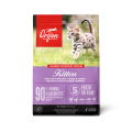 Orijen Cat Dry Food 90% Meat Content Grain Free Kitten Food High Protein for All Breeds Little Cats 1.8kg. 
