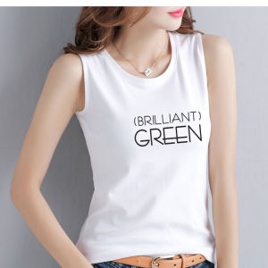 Áo thun 3 lỗ nữ in chữ GREEN vải cotton co giãn 4 chiều mặc đẹp thoải mái tôn dáng phong cách Hàn Quốc SN122-Sally Boutique