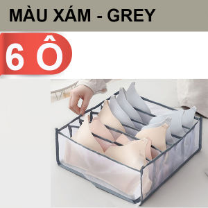 Hộp Đựng Đồ Lót Nhiều Ô Ngăn Tủ Sắp Xếp Đồ Quần Áo Lót Tất Khăn