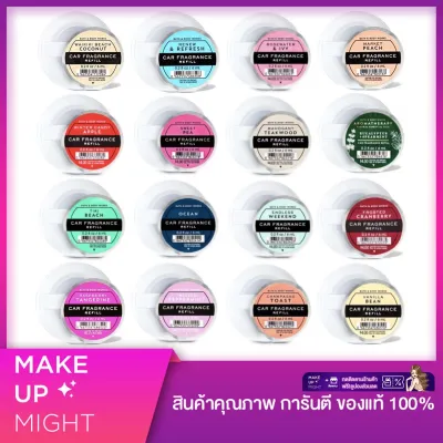 ของแท้/พร้อมส่ง Bath & Body Works Scentportable Fragrance Refill 6ml. บาธ แอนด์ บอดี้ เวิร์คส์ น้ำหอมปรับอากาศรถยนต์
