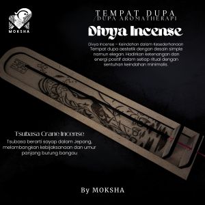 Tempat Dupa Gantung / Incese Stick Holder / Tempat Dupa Aestetik Moksha