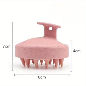 Silicone Shampoo Brush Scalp Massager Scalp Massager for Hair Growth Body & Hair Massage Comb Spa Hairdressing Tool Women Gift