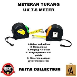 METERAN UKURAN 75 METER PENGUKUR KAYU BARANG HARGA MURAH BERKUALITAS PROMO PRODUK TERLARIS
