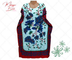 2XL-3XL Plus Size Batik Floral Kaftan/Kalong Pangbahay Daster for Women