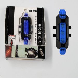 LYMEDIA Waterproof City Mountain Bike Bicycle Light USB Rechargeable Flashing Bike Light  Colorful Safety Lights