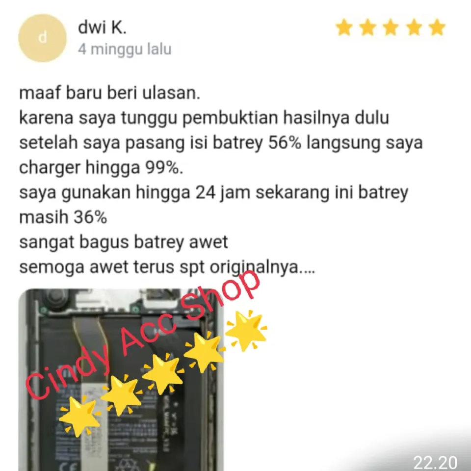 Baterai Battery Batre Xiaomi BM4A Redmi Pro Dual Camera Lazada