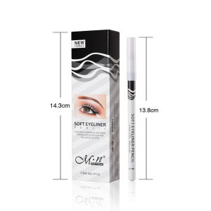 NYL  White colored eyeliner pencil Lasting Soft Gel Highly Pigmented waterproof and smudge free makeup eyes beauty make up tool