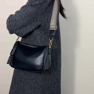 Túi xách nữ Cobie Kangaroo túi đeo vai đơn túi đeo chéo vintage có dây đeo rộng túi nữ cao cấp xu hướng mới