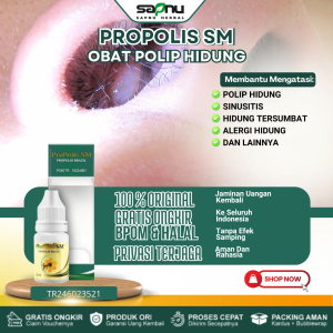 Obat Polip Hidung Obat Hidung Polip Obat Hidung Bau Busuk Obat Hidung Berair Obat Hidung Bengkak Dan Berbau Obat Sinusitis Dengan ProPolis SM