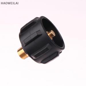 [HAOWEILAI] 1ชิ้นอะแดปเตอร์เติมโพรเพน QCC1พร้อมน๊อตและ1 4 NPT เกลียวท่อตัวผู้สำหรับถังบาร์บีคิวตั้งแคมป์ทำอาหารกลางแจ้งเครื่องทำความร้อน