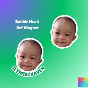 Customized Face Cut Out Ref Magnet for Events & Giveaways - Personalized Gift & Souvenir