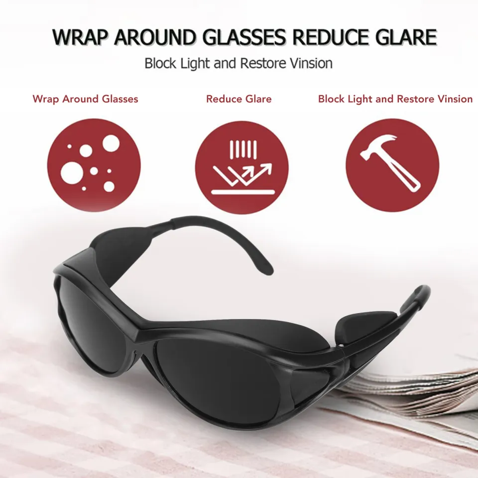 Kitsmall Red LED Light Protective Glasses Eyes Protection For