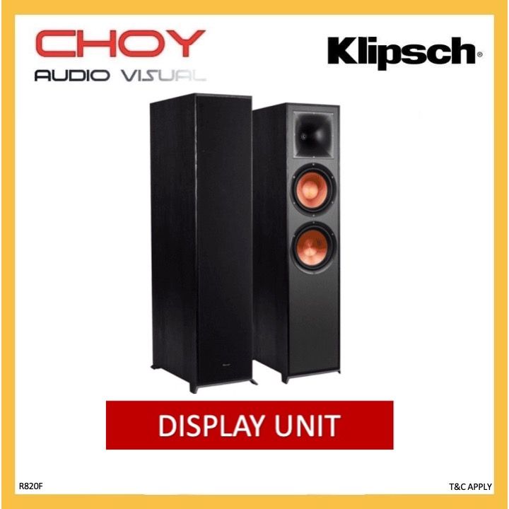 Klipsch R-820F Floorstanding Speakers Display Unit | Lazada