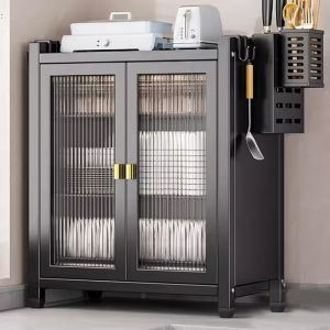 2/3-Tier Dish Rack Dish Drainer Dish Cabinet Kitchen Countertop Plate Organizer Storage Shelf
