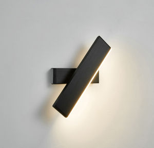 LED Simple Wall Lamp Modern Creative Bedside Wall Light bedroom study aluminum Sconce Wall Lighting