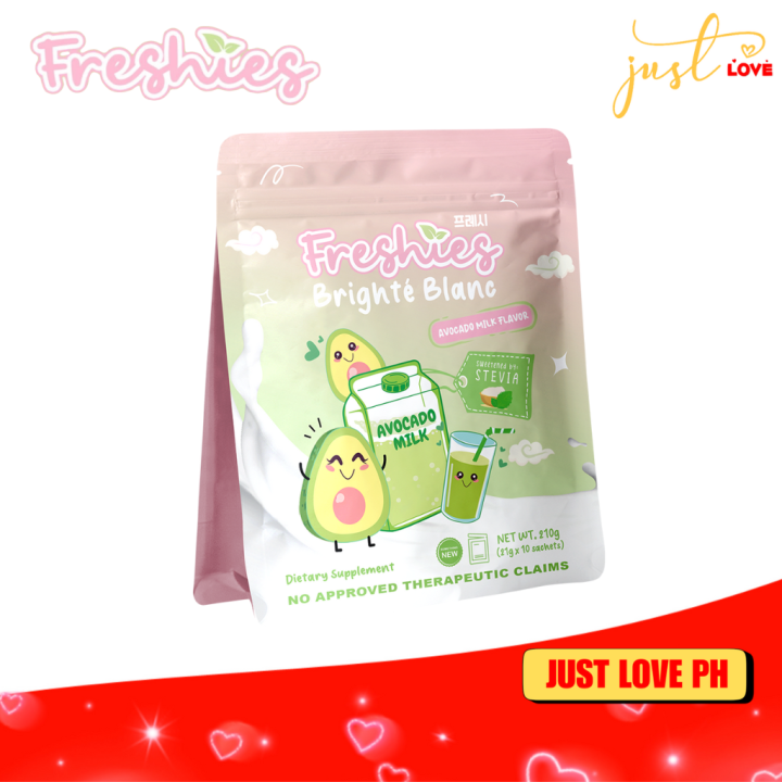 solgar l-glutathione Freshies AVOCADO & MELON Milk Collagen Drink by Juju Glow main image 0