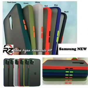 CASE FUZE HYBRID MATTE SAMSUNG A20S A71 S8 S9 HARD CASE COMBO COLOUR