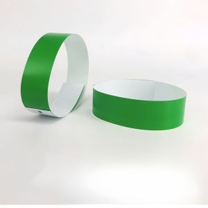 【SG】100Pcs/Set Waterproof Disposable Events Wristbands Paper Wrist Hand Sticker Swimming Label Paper Concert Hand Label