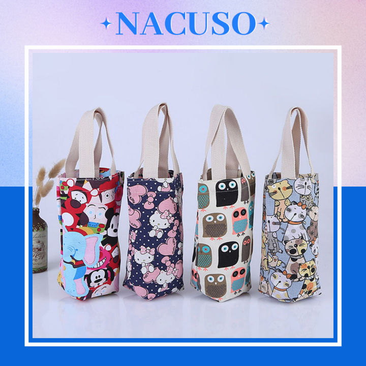 Túi canvas đựng ly giữ nhiệt, túi vải đựng bình ly cốc giữ nhiệt tiện ...