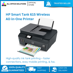 HP Smart Tank 615 AiO WL CISS Printer - Print copy scan fax ADF and wireless