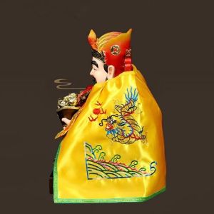 Áo choàng Thần Tài Thổ Địa họa tiết Rồng 15cm 20cm/35cm /60cm/80cm