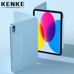 KENKE iPad Case Magnetic Smart Case for iPad 10th gen 10.9 inch 2022 iPad 2022 M2 Pro 11 inch Pro 12.9 case Smart Case Cover Auto Sleep/Wake Trifold Stand Case with buckle iPad 2022 case