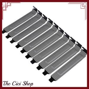 [The Cici Shop] 10Pcs New black PCI slot cover dust filter blanking plate hard steel
