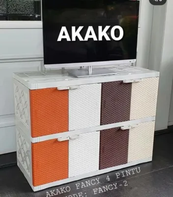 MURAH RAK TV MODENA AKAKO RAK BUFFET KACA MEJA TV BAGUS KUAT FULL KUNCI