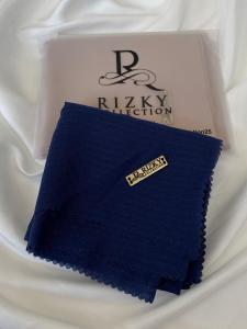 JILBAB SEGIEMPAT VOAL SERAT PREMIUM BY RIZKY COLLECTION | VOAL EMBOS LASERCUT PREMIUM (FREE POUCH)