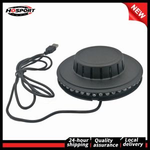 【Free Shipping】 RGB Sound Activated Fairy Lights with USB Power and Rotating LED Ball for Celebrations and Events