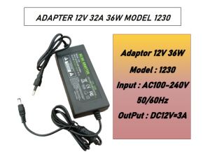 Adaptor Adapter 1230 12V 3A 63W
